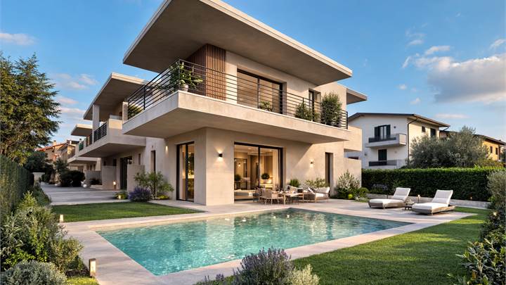 NUOVA BELLISSIMA VILLA IN STILE MODERNO